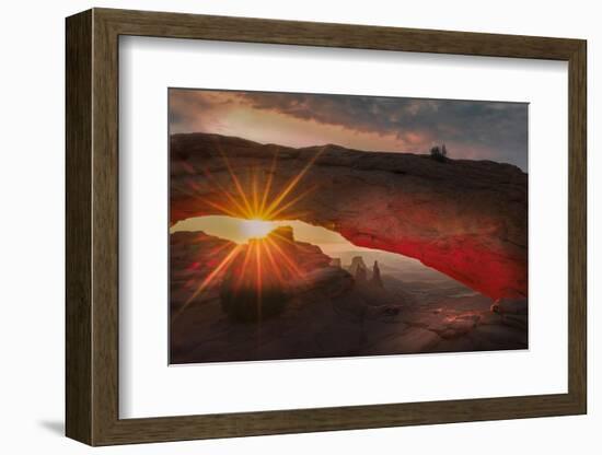 Mesa Arch. Utah, USA.-Tom Norring-Framed Photographic Print