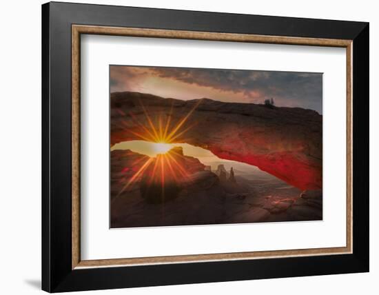 Mesa Arch. Utah, USA.-Tom Norring-Framed Photographic Print