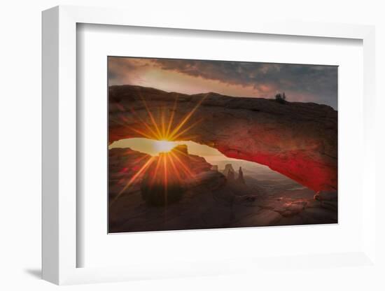 Mesa Arch. Utah, USA.-Tom Norring-Framed Photographic Print