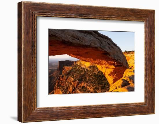 Mesa Arch. Utah, USA.-Tom Norring-Framed Photographic Print