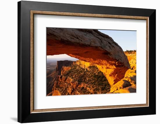 Mesa Arch. Utah, USA.-Tom Norring-Framed Photographic Print