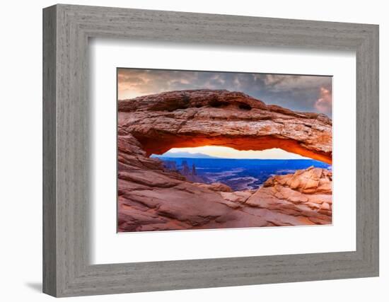 Mesa Arch. Utah, USA.-Tom Norring-Framed Photographic Print