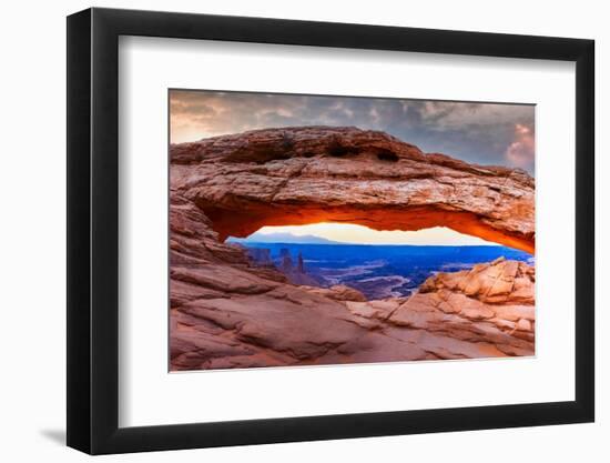 Mesa Arch. Utah, USA.-Tom Norring-Framed Photographic Print