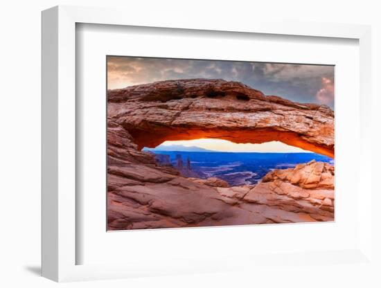 Mesa Arch. Utah, USA.-Tom Norring-Framed Photographic Print