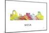 Mesa Arizona Skyline-Marlene Watson-Mounted Giclee Print