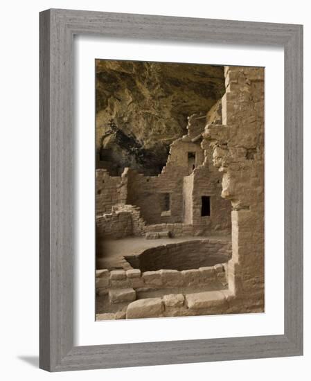 Mesa Verde, Mesa Verde National Park, UNESCO World Heritage Site, Colorado, USA-Snell Michael-Framed Photographic Print