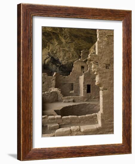 Mesa Verde, Mesa Verde National Park, UNESCO World Heritage Site, Colorado, USA-Snell Michael-Framed Photographic Print