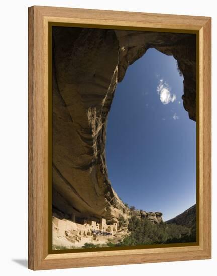 Mesa Verde, UNESCO World Heritage Site, Colorado, United States of America, North America-Snell Michael-Framed Premier Image Canvas