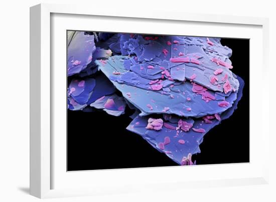 Mescaline Crystals, SEM-David McCarthy-Framed Photographic Print