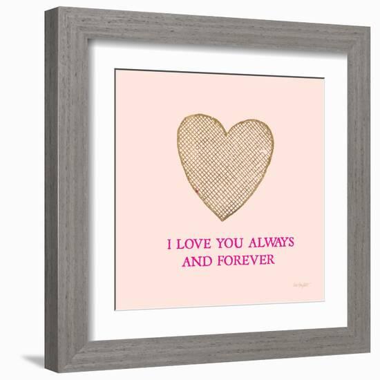 Mesh Heart-Lola Bryant-Framed Art Print