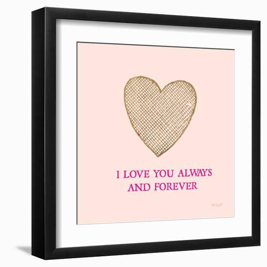 Mesh Heart-Lola Bryant-Framed Art Print