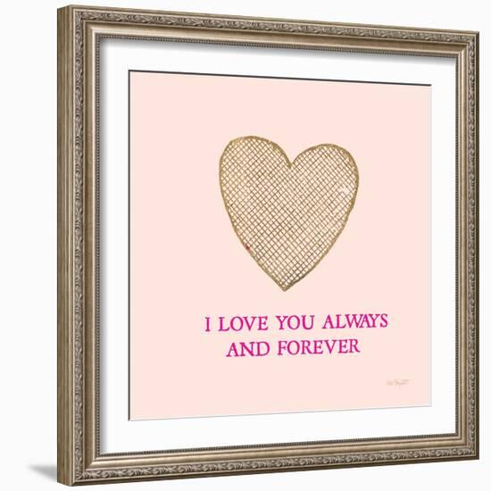 Mesh Heart-Lola Bryant-Framed Art Print