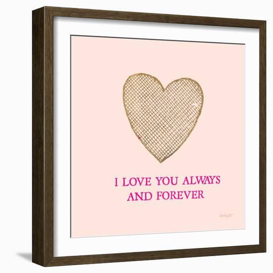 Mesh Heart-Lola Bryant-Framed Art Print