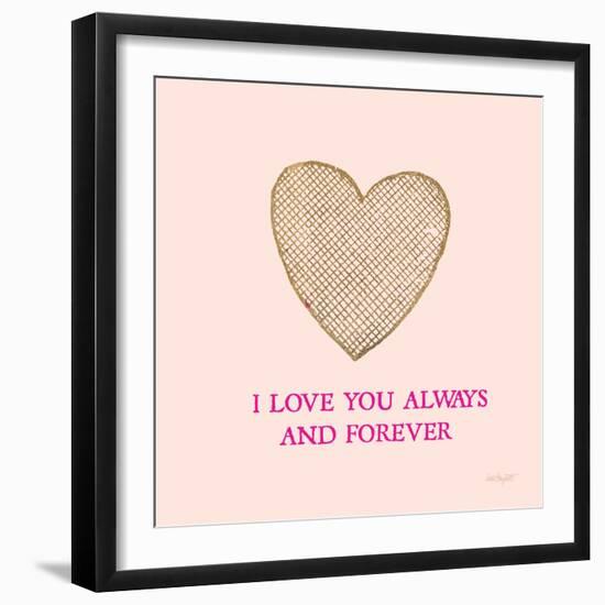 Mesh Heart-Lola Bryant-Framed Art Print