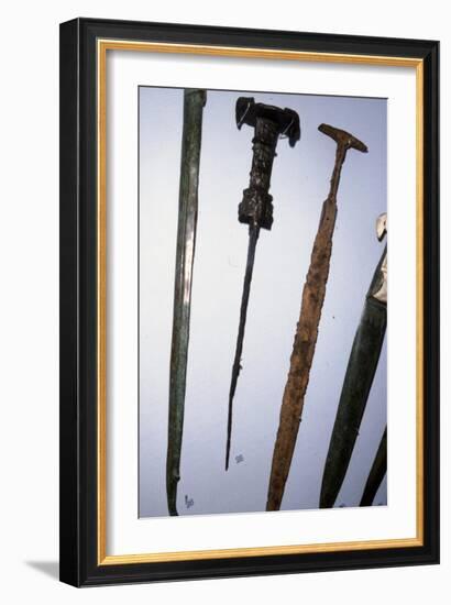 Mesopotamian weapons, c3100 BC-Unknown-Framed Giclee Print