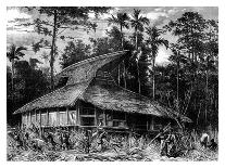 Dutch House in Ternate, Indonesia, 19th Century-Mesples-Framed Giclee Print