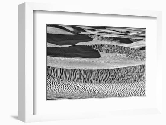 Mesquite Dunes, Death Valley National Park, California.-John Ford-Framed Photographic Print