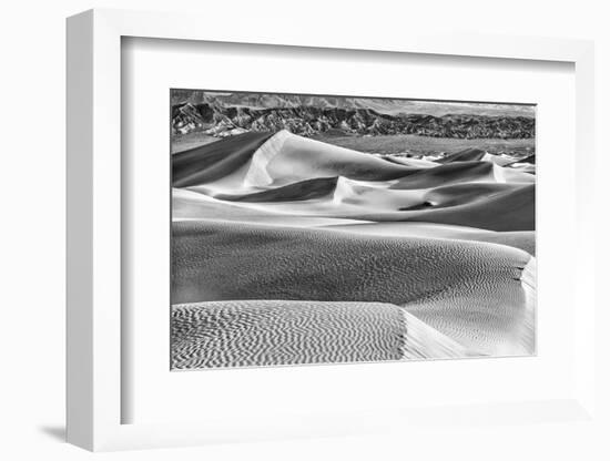 Mesquite Dunes, Death Valley National Park, California.-John Ford-Framed Photographic Print