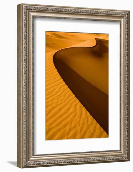 Mesquite Flat Dunes at Death Vakkey National Park-Gleb Tarro-Framed Photographic Print