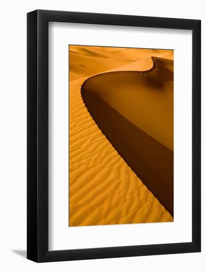 Mesquite Flat Dunes at Death Vakkey National Park-Gleb Tarro-Framed Photographic Print