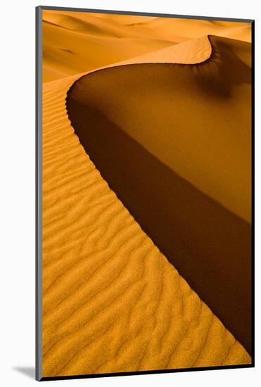 Mesquite Flat Dunes at Death Vakkey National Park-Gleb Tarro-Mounted Photographic Print