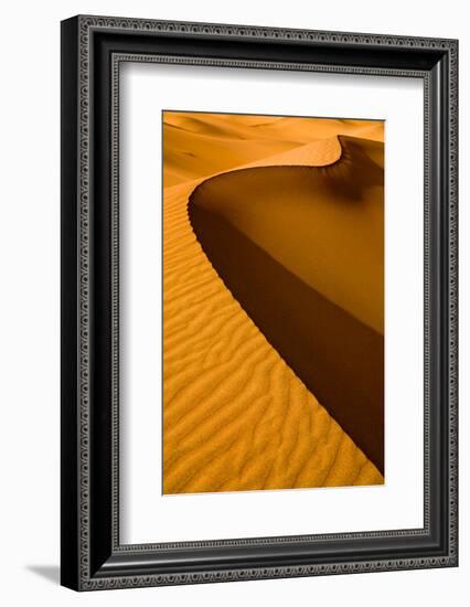 Mesquite Flat Dunes at Death Vakkey National Park-Gleb Tarro-Framed Photographic Print