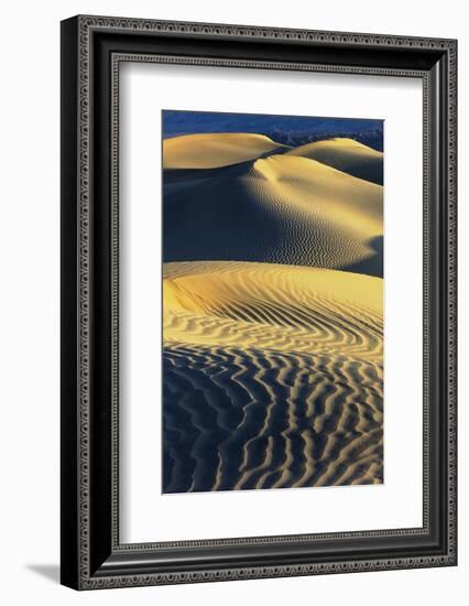 Mesquite Sand Dunes. Death Valley. California.-Tom Norring-Framed Photographic Print