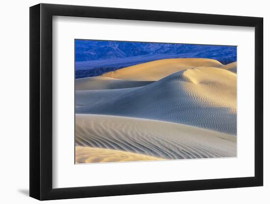 Mesquite Sand Dunes. Death Valley, California.-Tom Norring-Framed Photographic Print