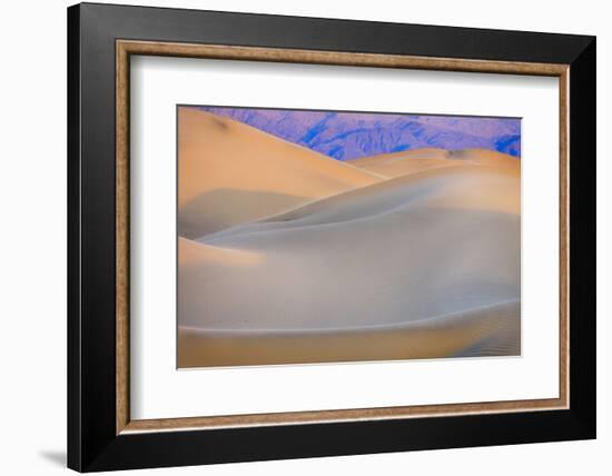 Mesquite Sand Dunes. Death Valley, California.-Tom Norring-Framed Photographic Print