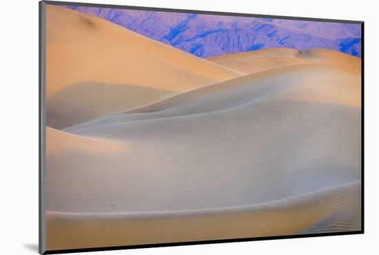 Mesquite Sand Dunes. Death Valley, California.-Tom Norring-Mounted Photographic Print