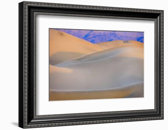 Mesquite Sand Dunes. Death Valley, California.-Tom Norring-Framed Photographic Print