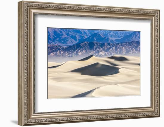 Mesquite Sand Dunes. Grapevine Mountains. Death Valley, California.-Tom Norring-Framed Photographic Print