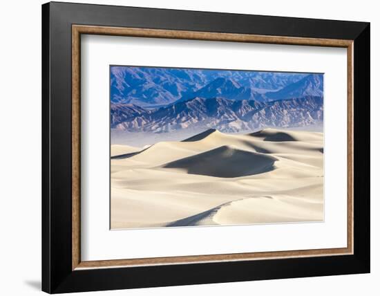 Mesquite Sand Dunes. Grapevine Mountains. Death Valley, California.-Tom Norring-Framed Photographic Print