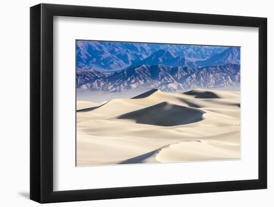 Mesquite Sand Dunes. Grapevine Mountains. Death Valley, California.-Tom Norring-Framed Photographic Print