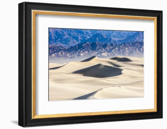 Mesquite Sand Dunes. Grapevine Mountains. Death Valley, California.-Tom Norring-Framed Photographic Print