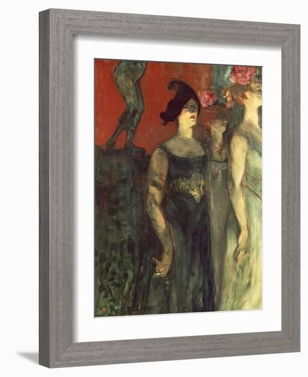 Messalina, 1900-1901-Henri de Toulouse-Lautrec-Framed Giclee Print