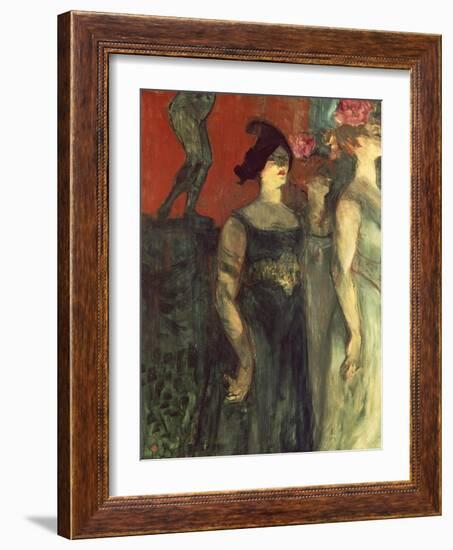 Messalina, 1900-1901-Henri de Toulouse-Lautrec-Framed Giclee Print