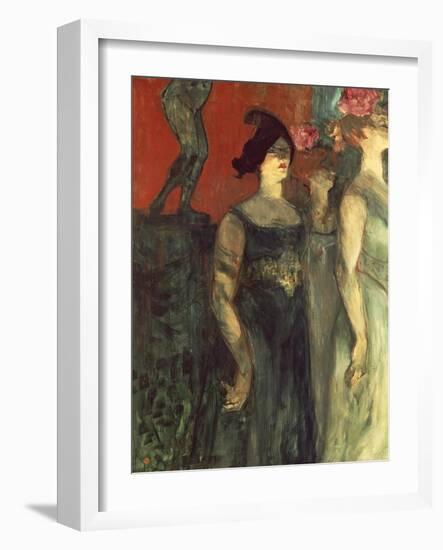 Messalina, 1900-1901-Henri de Toulouse-Lautrec-Framed Giclee Print