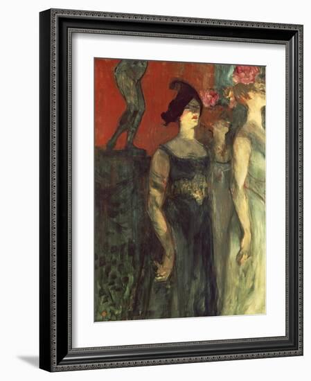 Messalina, 1900-1901-Henri de Toulouse-Lautrec-Framed Giclee Print
