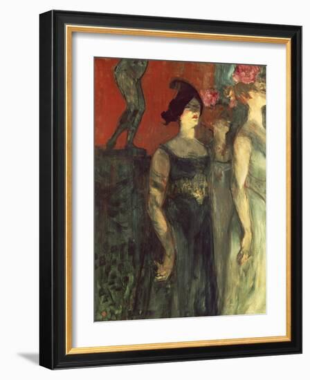 Messalina, 1900-1901-Henri de Toulouse-Lautrec-Framed Giclee Print