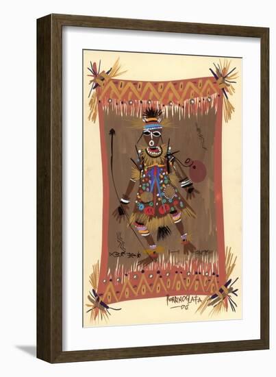 Messengers of Ashe 1, 2006-Oglafa Ebitari Perrin-Framed Giclee Print