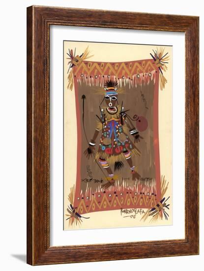 Messengers of Ashe 1, 2006-Oglafa Ebitari Perrin-Framed Giclee Print