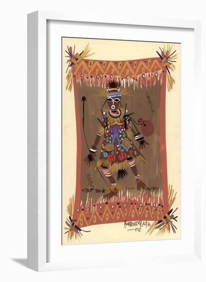 Messengers of Ashe 1, 2006-Oglafa Ebitari Perrin-Framed Giclee Print