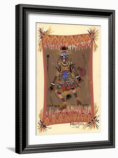 Messengers of Ashe 1, 2006-Oglafa Ebitari Perrin-Framed Giclee Print