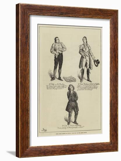 Messers Phelps, Mathews, and Toole in John Bull, at the Gaiety Theatre-Frederick Barnard-Framed Giclee Print