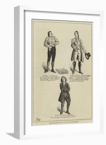 Messers Phelps, Mathews, and Toole in John Bull, at the Gaiety Theatre-Frederick Barnard-Framed Giclee Print