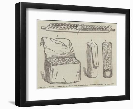 Messers Schlesinger and Wells' Ammunition Works at Northfleet-null-Framed Giclee Print