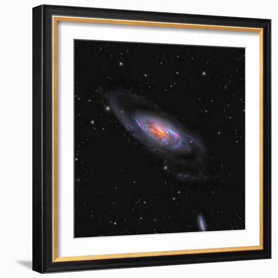 Messier 106, a Seyfert Ii Galaxy-Stocktrek Images-Framed Photographic Print