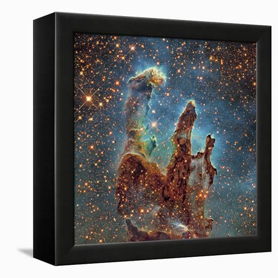 Messier 16, the Eagle Nebula in Serpens-Stocktrek Images-Framed Premier Image Canvas