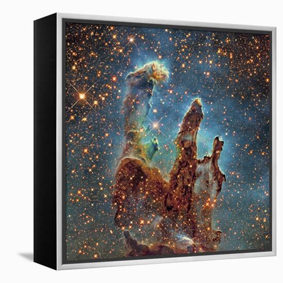 Messier 16, the Eagle Nebula in Serpens-Stocktrek Images-Framed Premier Image Canvas